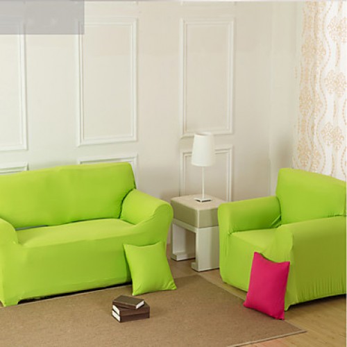Tight All-inclusive Sofa Towel Slipcover Slip-resistant Fabric Elastic Sofa Cover (Rose/Green/Gray)  