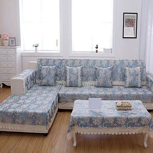 Jacquard Sofa Cover High-grade Chenille Fabric Sofa Towel  