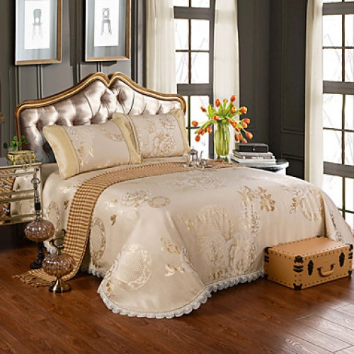  jacquard paragraph washable lace bed skirt summer sleeping mat suite air-conditioned seatsBeding Set