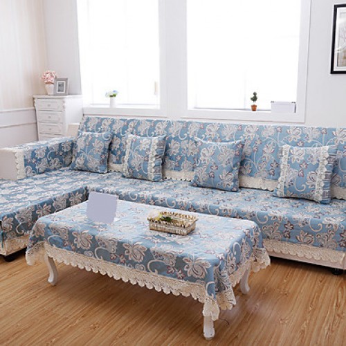 Jacquard Sofa Cover High-grade Chenille Fabric Sof...