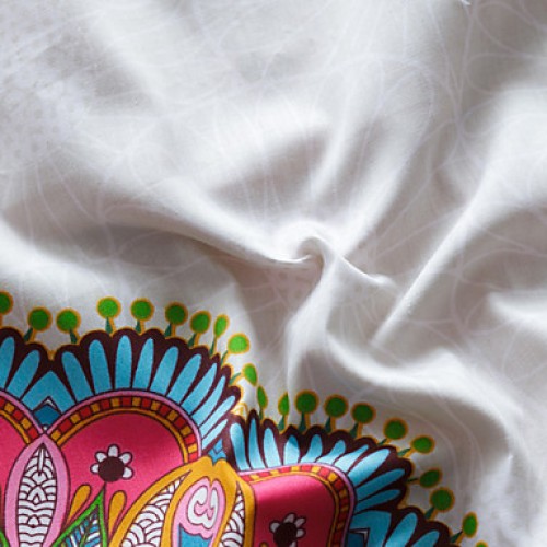 Good fabric 100% Cotton Bedclothes 4pcs Bedding Set Queen Size Duvet Cover Set