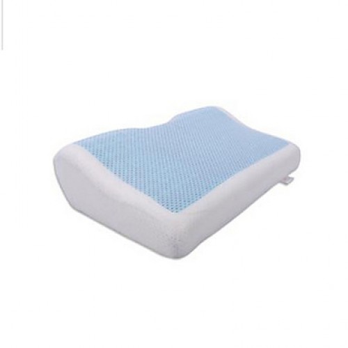 Summer Cool Gel Polyester Fiber Bedding Pillow Massager 50x31x12/6cm Memory Foam Pillows Comfortable Cervical