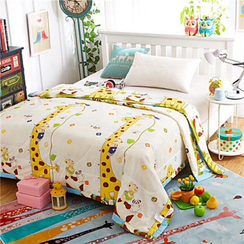 Giraffe Paradise High-end 100% Cotton Air Conditio...