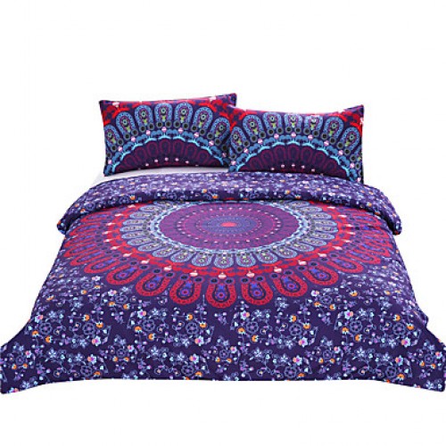 Love Stretches Bedding Bohemian Style Retro Duvet Cover and Pillowcase Twill Twin Full Queen King Sale