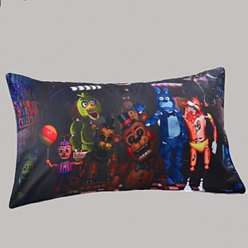 Discount Cartoon Pillowcase For Kids Five Nights at Freddy Bedding Decorative 20inchx30inch Pillow Case New Year Gift