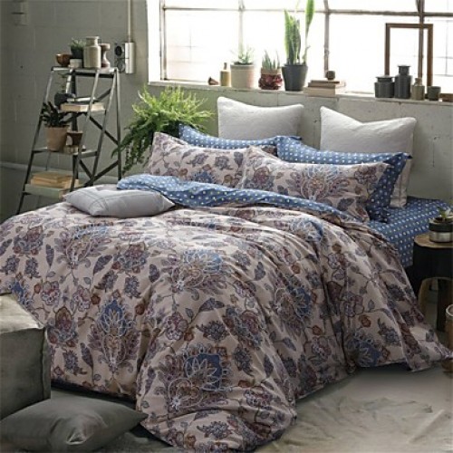 Novelty Cotton 4 Piece Duvet Cover Sets