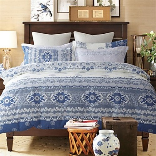 Novelty Cotton 4 Piece Duvet Cover Sets