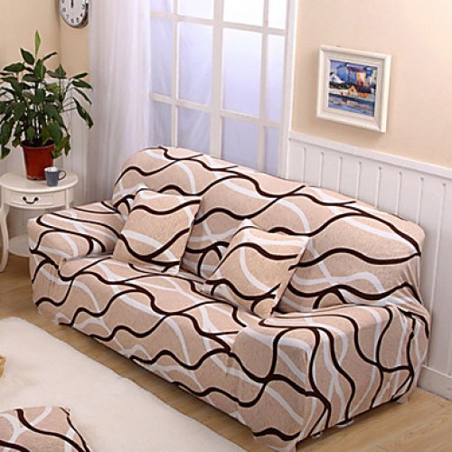 High Elasticity Anti-mite Sofa Cover Tight All-inclusive Slipcover Slip-resistant Fabric Sofa Cover  